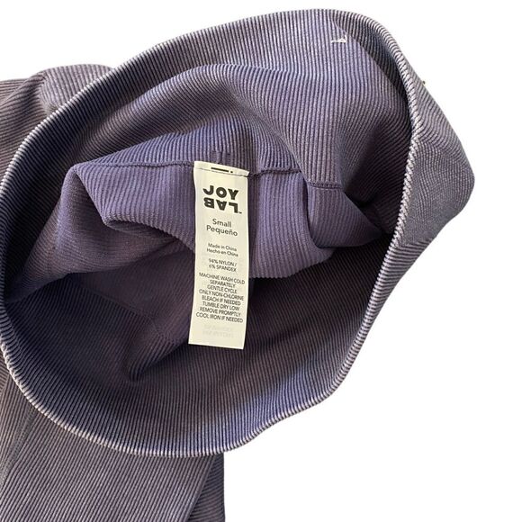 JoyLab Women's Size small High-Rise Ribbed Seamless Leggings 7/8 Length - Picture 2 of 6